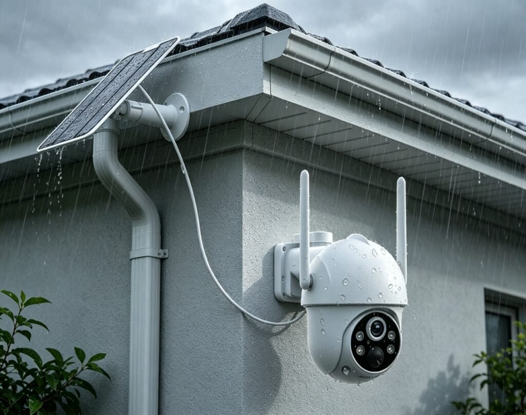 4MP Solar Wireless PTZ Security Camera