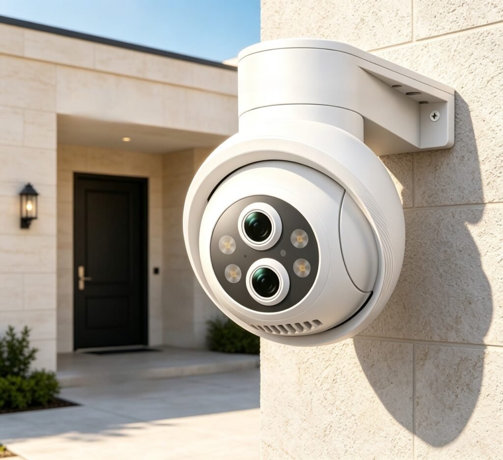 5MP Dual-Band PTZ Outdoor Security Camera