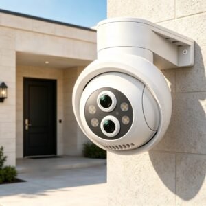 5MP Dual-Band PTZ Outdoor Security Camera