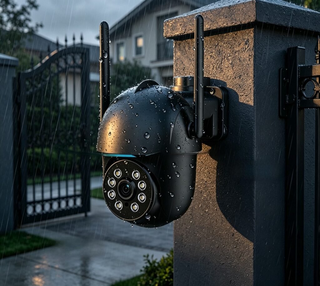4K 8MP Wireless PTZ Security Camera