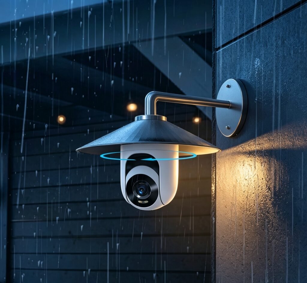 WiFi Light Bulb Camera with 3MP HD, Night Vision & Two-Way Talk