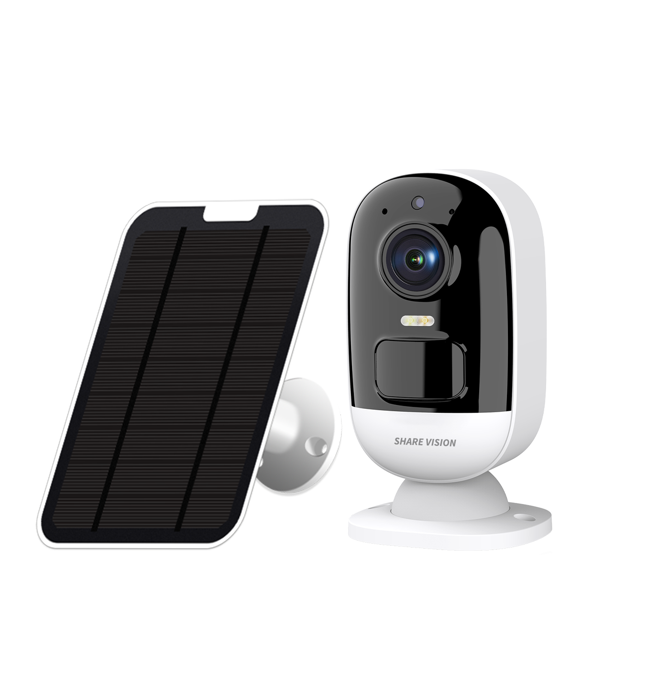 Indoor WiFi Battery Camera with CMOS Sensor & Night Vision - 图片 2